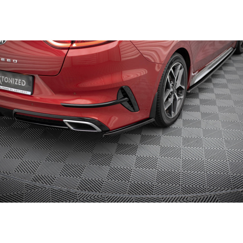 Splitters laterales para Kia ProCeed GT / GT-Line Mk1