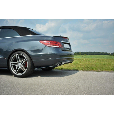 Splitters laterales para Mercedes - Benz E Coupe / Cabrio C207 Facelift / A207 Facelit
