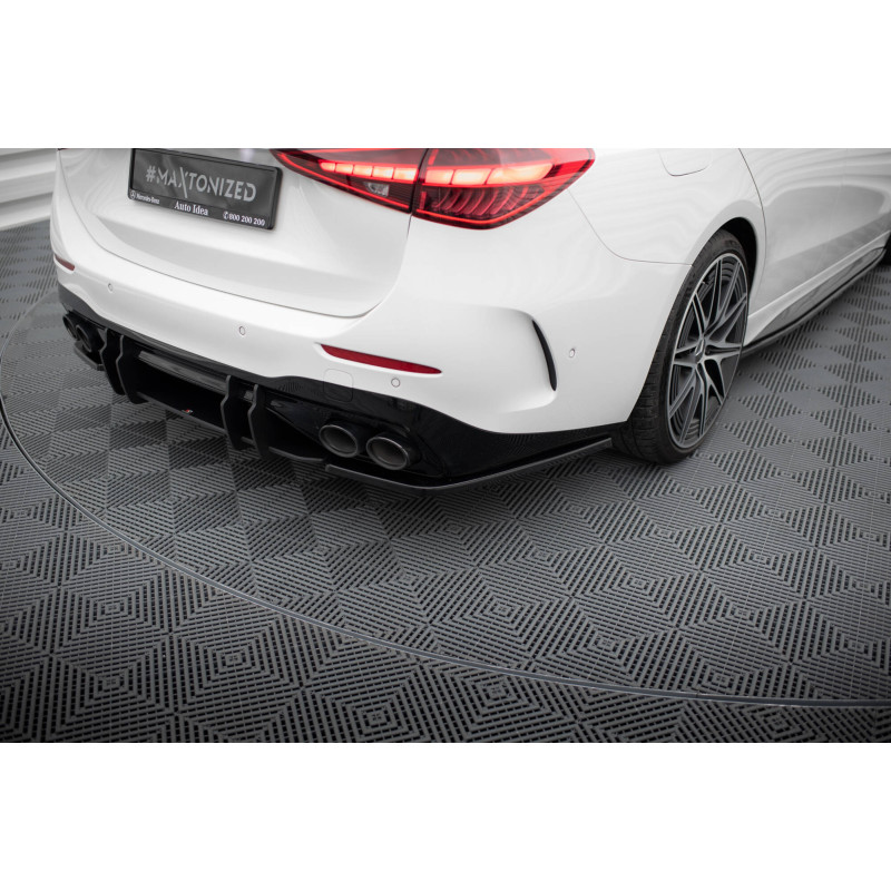 Splitters laterales para Mercedes-Benz C AMG-Line / 43 AMG W206
