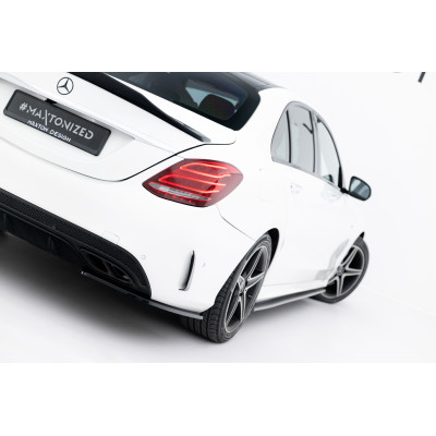 Splitters laterales para Mercedes-Benz C AMG-Line / C43 AMG Sedan W205