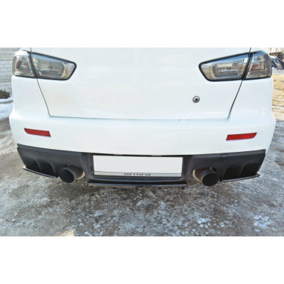 Splitters laterales para Mitsubishi Lancer Evo X
