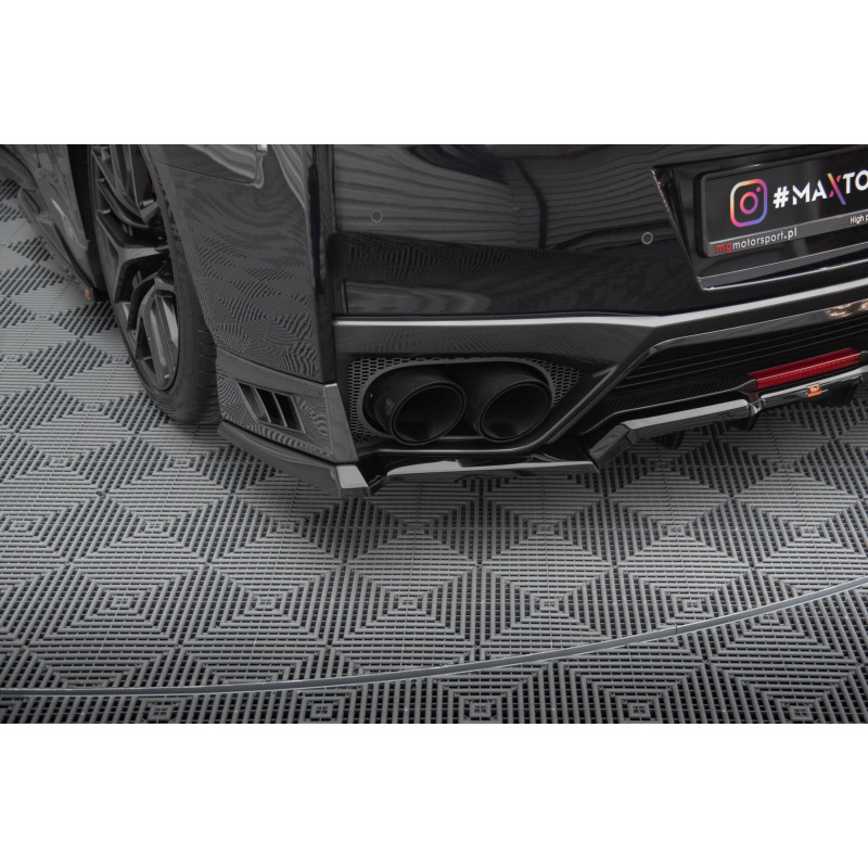 Splitters laterales para Nissan GTR R35 Facelift