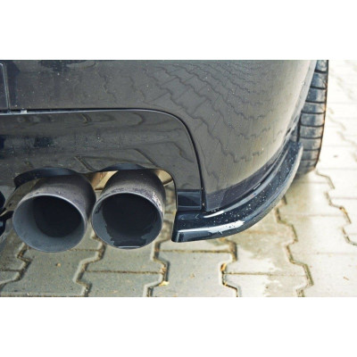 Splitters laterales para BMW 5 F11 M-PACK (fits two double exhaust ends)