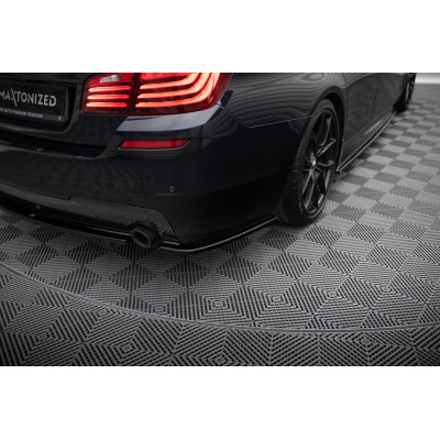 Splitters laterales para BMW 5 F11 M-PACK (fits two single exhaust ends)