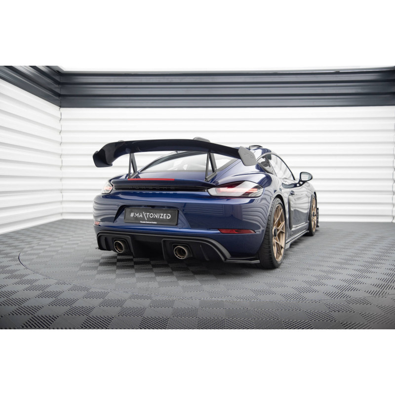 Splitters laterales para Porsche 718 Cayman GT4 RS 982c