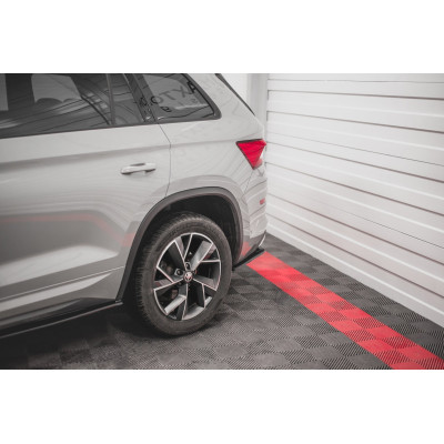 Splitters laterales para Skoda Kodiaq Sportline Mk1 / Mk1 Facelift