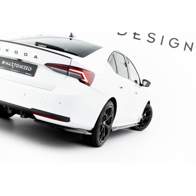 Splitters laterales para Skoda Octavia Sportline Liftback / Combi Mk4 Facelift