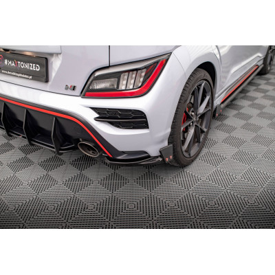 Splitters laterales para  + Flaps Hyundai Kona N Mk1
