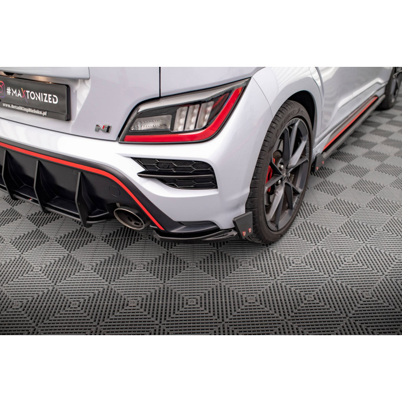 Splitters laterales para  + Flaps Hyundai Kona N Mk1