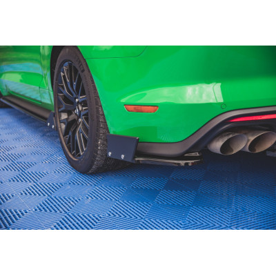 Splitters laterales para  + Flaps para Mustang GT Mk6 Facelift