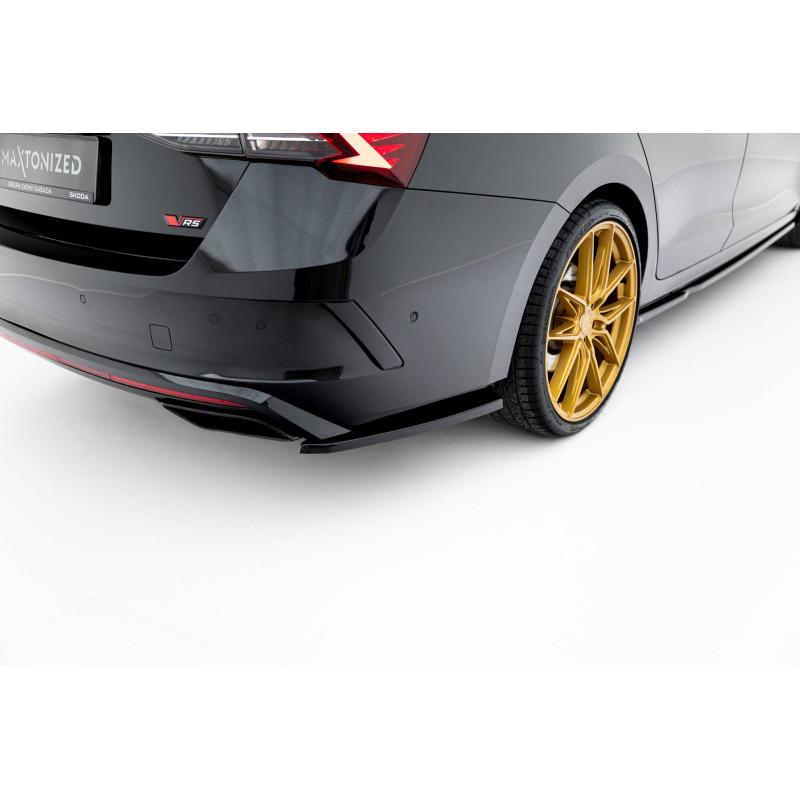 Splitters laterales para  Skoda Octavia RS Liftback / Combi Mk4 Facelift