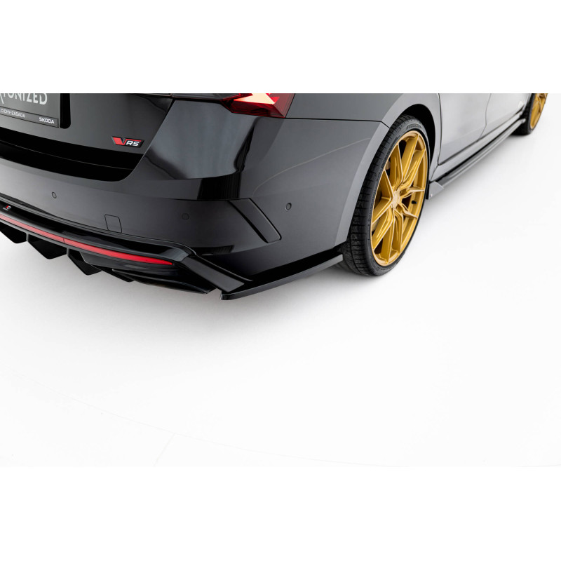 Splitters laterales para  Skoda Octavia RS Liftback / Combi Mk4 Facelift