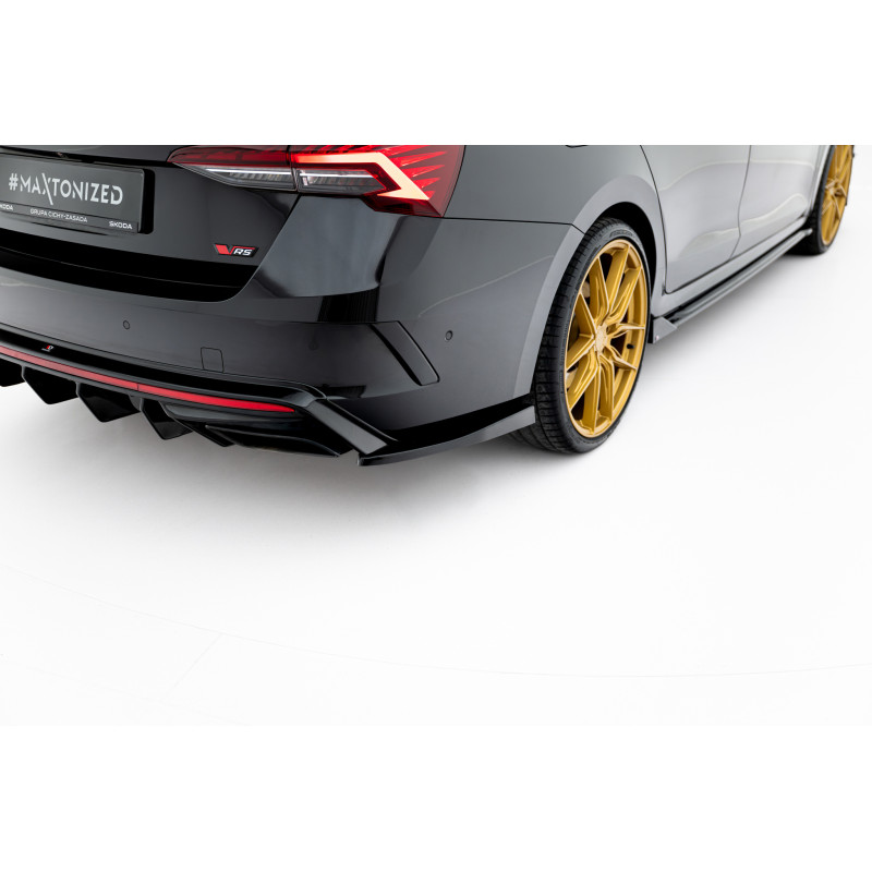 Splitters laterales para  Skoda Octavia RS Liftback / Combi Mk4 Facelift