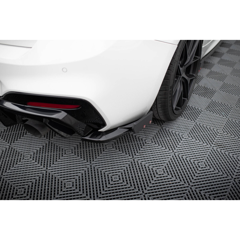 Splitters laterales para V.5 + Flaps (PARA Difusor trasero para ) BMW 1 M-Pack / M140i F20 Facelift