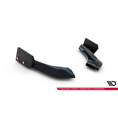 Splitters laterales para V.5 + Flaps (PARA Difusor trasero para ) BMW 1 M-Pack / M140i F20 Facelift