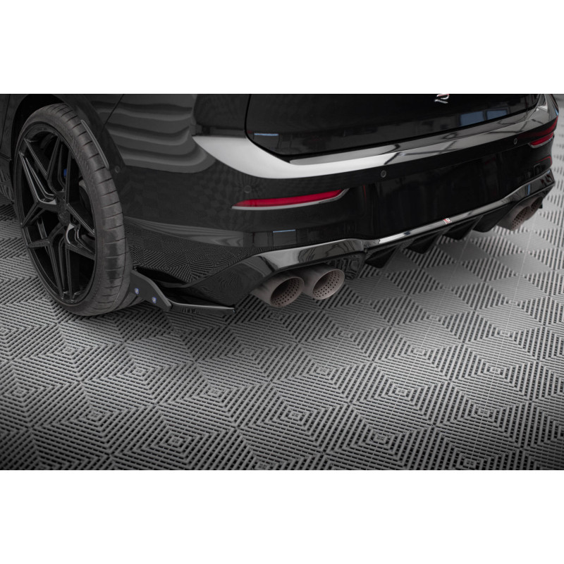 Splitters laterales para V.5 + Flaps Volkswagen Golf R Mk8