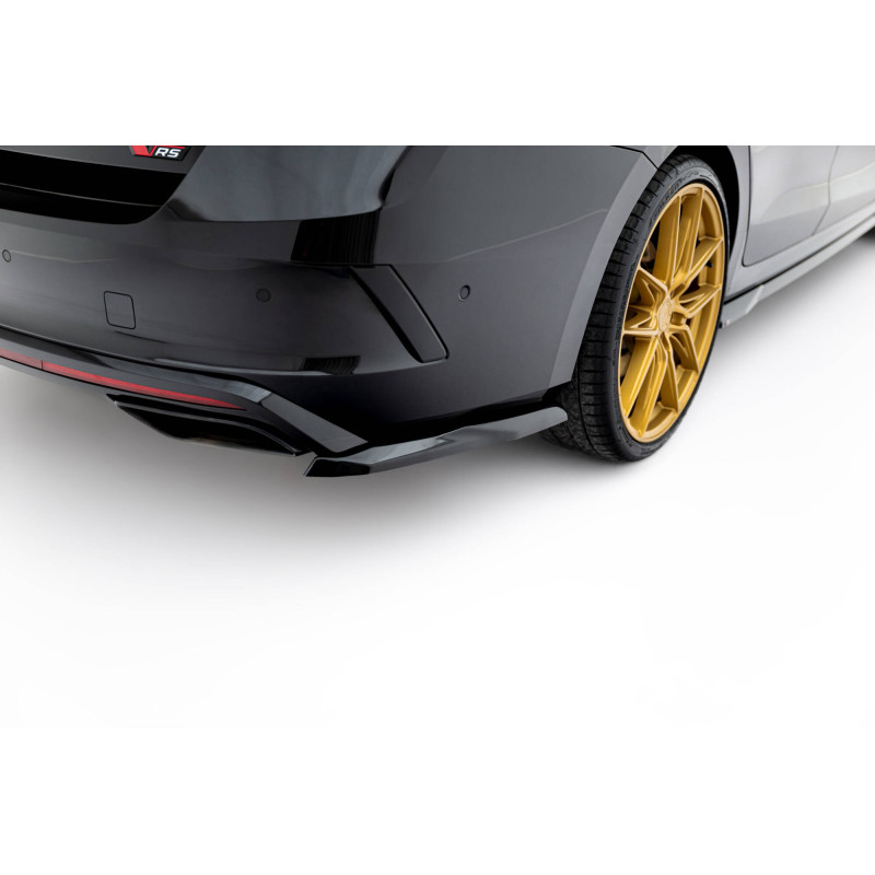 Splitters laterales para V.5 Skoda Octavia RS Liftback / Combi Mk4 / Mk4 Facelift