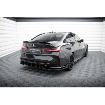 Splitters laterales para V.6 CSL Look (PARA Difusor trasero para )  BMW M3 Sedan / Touring G80 / G81