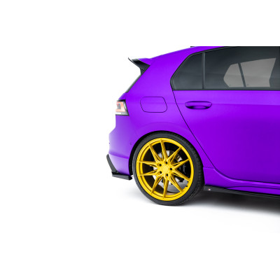 Splitters laterales para V.6 PARA Volkswagen Golf R Mk8 Facelift