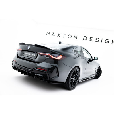 Splitters laterales para V.7 BMW 4 M-Pack G22 / G23 / G22 Facelift / G23 Facelift