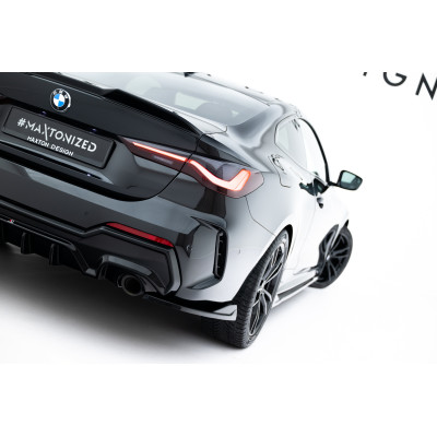 Splitters laterales para V.8 BMW 4 M-Pack G22 / G23 / G22 Facelift / G23 Facelift