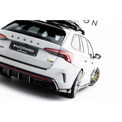 Splitters laterales para V.8 Skoda Octavia RS Liftback / Combi Mk4