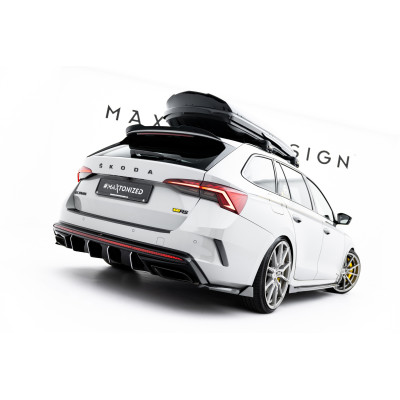 Splitters laterales para V.8 Skoda Octavia RS Liftback / Combi Mk4