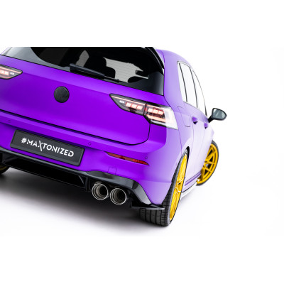 Splitters laterales para V.8 Volkswagen Golf R  Mk8 / Mk8 Facelift