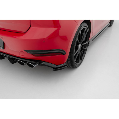 Splitters laterales para Volkswagen Golf Hatchback R / R-Line Mk7 Facelift