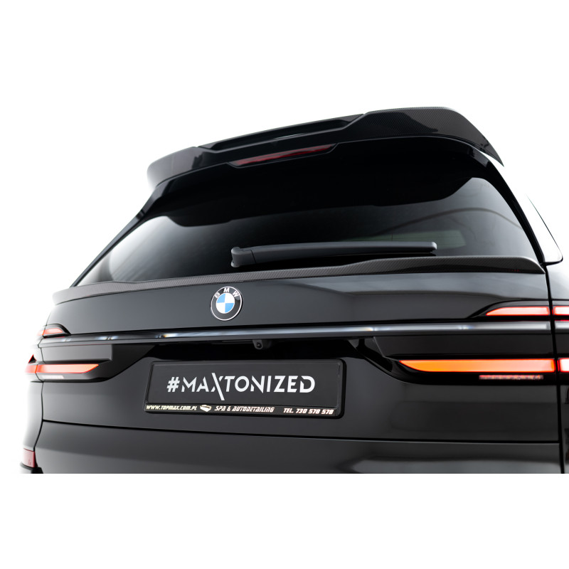 Spoiler carbono para () BMW X7 M-Pack G07 Facelift