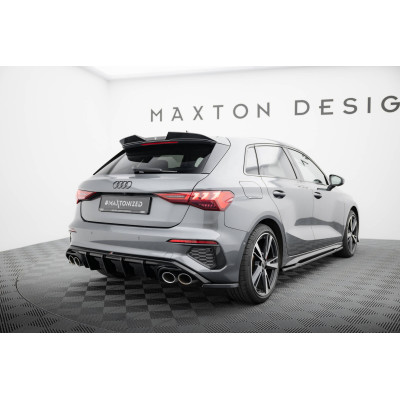 Spoiler carbono para Audi RS3 / S3 / A3 S-Line Sportback 8Y / 8Y Facelift
