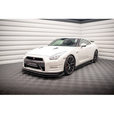 Spoiler delantero para + Flaps Nissan GTR R35 Facelift