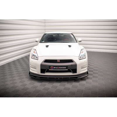 Spoiler delantero para + Flaps Nissan GTR R35 Facelift