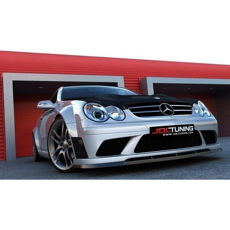 Spoiler delantero para MERCEDES CLK W209 (PARA ME-CLK-209-BLACK-F1 PARAGOLPES)
