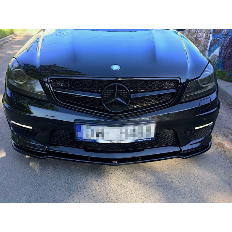 Spoiler delantero para Mercedes-Benz C63 AMG Sedan / Estate W204 Facelift / S204 Facelift