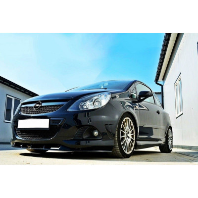Spoiler delantero para OPEL CORSA D NURBURG (PARA OPC / VXR PARAGOLPES)