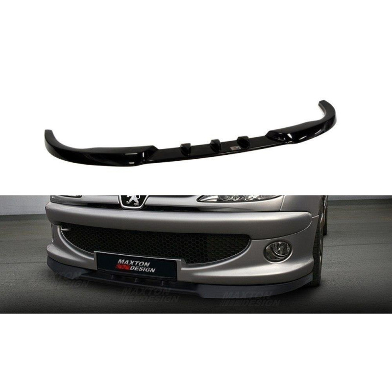 Spoiler delantero para PEUGEOT 206 (PARA: CC, RC, GTI, S16, XSI, XS, SPORT)