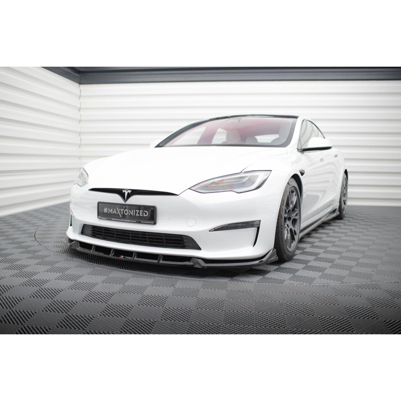 Spoiler delantero para  Tesla Model S Plaid Mk1 Facelift
