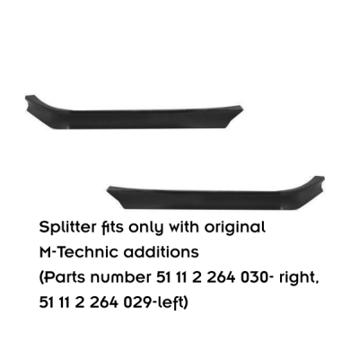 Spoiler delantero para  BMW M3 / 3 M-Pack E36 Coupe