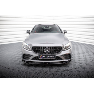 Spoiler delantero para  Mercedes-AMG C43 Coupe / Cabrio / Sedan / Estate C205 / A205 / W205 / S205 Facelift
