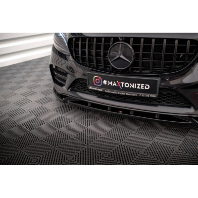 Spoiler delantero para  Mercedes-Benz C AMG Line Sedan / Coupe / Estate W205 / C205 / S205 Facelift