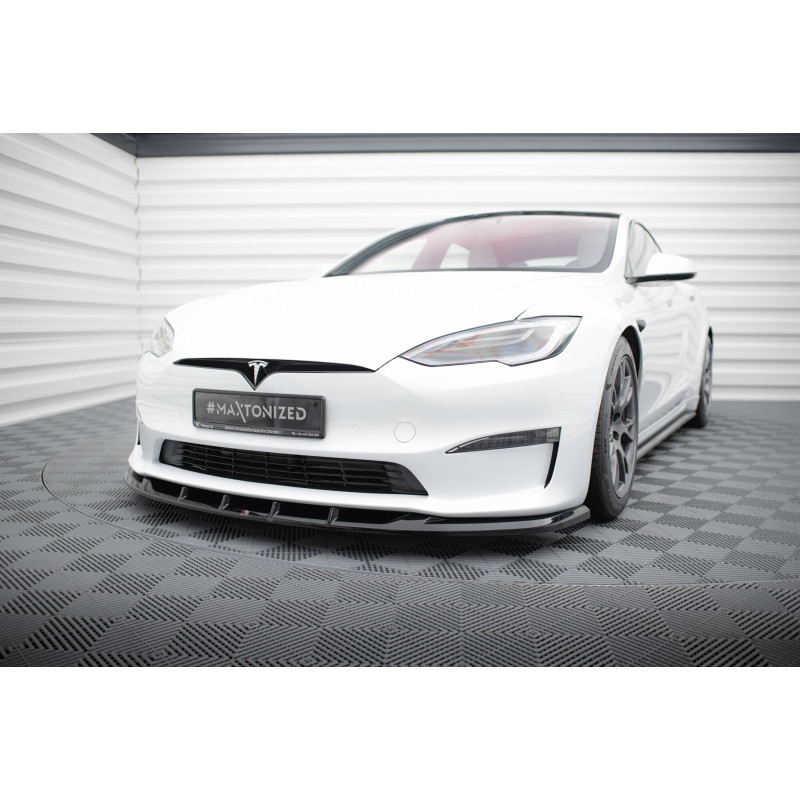 Spoiler delantero para  Tesla Model S Plaid Mk1 Facelift