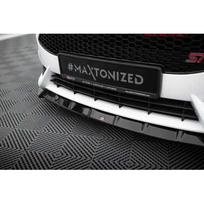 Spoiler delantero para V.6 + Flaps para Fiesta ST Mk7 Facelift