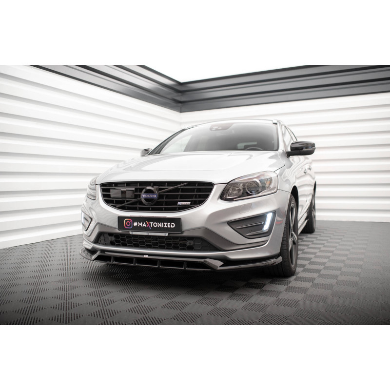 Spoiler delantero para Volvo XC60 R-Design Mk1 Facelift