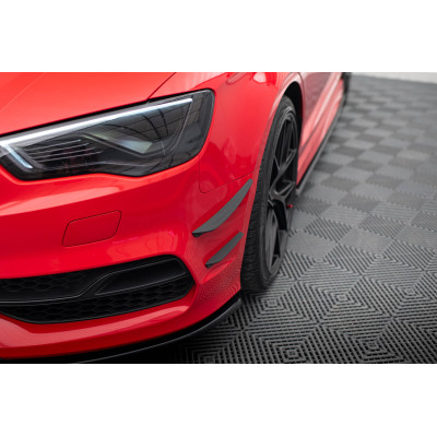 Spoiler delantero para Wings (Canards) Audi S3 / A3 S-Line 8V Sedan / Cabrio
