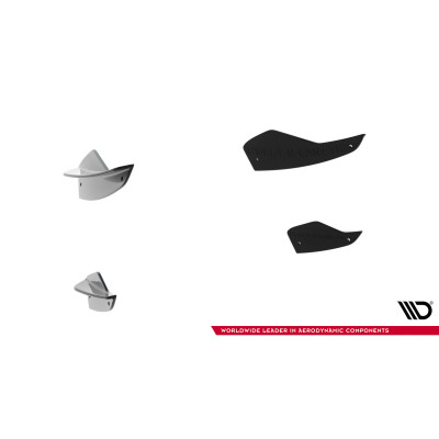 Spoiler delantero para Wings (Canards) Hyundai Elantra N Mk7