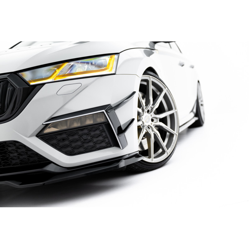 Spoiler delantero para Wings (Canards) Skoda Octavia RS Mk4