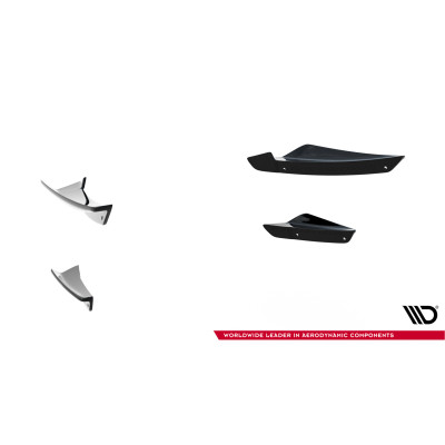 Spoiler delantero para Wings (Canards) Skoda Octavia RS Mk4