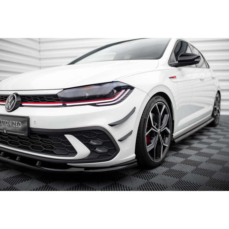Spoiler delantero para Wings (Canards) Volkswagen Polo GTI Mk6 Facelift