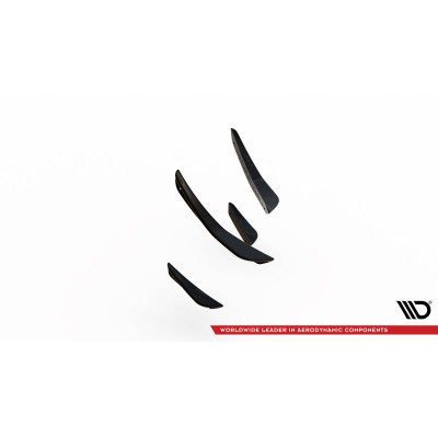 Spoiler delantero para Wings (Canards) Volkswagen Polo GTI Mk6 Facelift